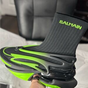 Rare Balmain Unicorn Black Designer Shoe​